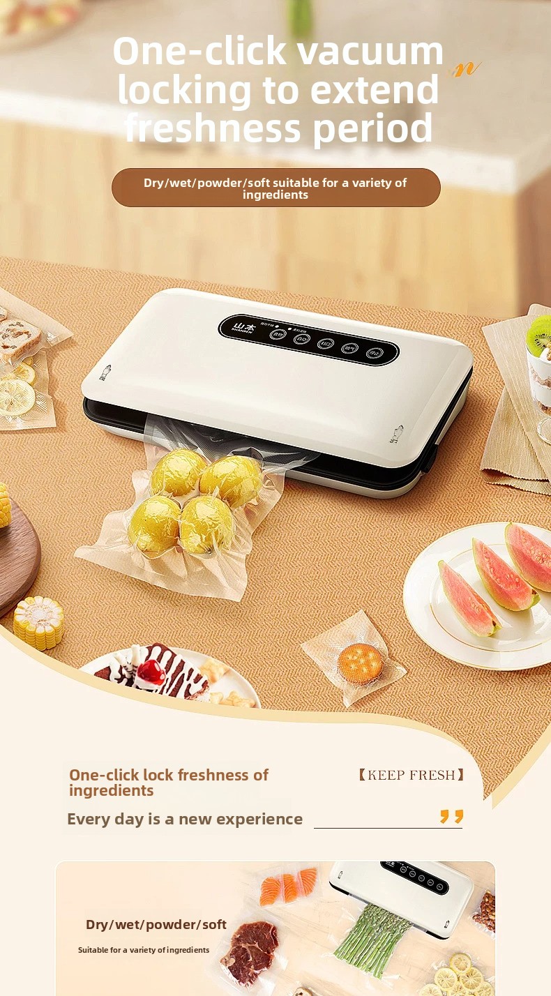 Vacuum Sealer - Mini machine à sceller sous vide
