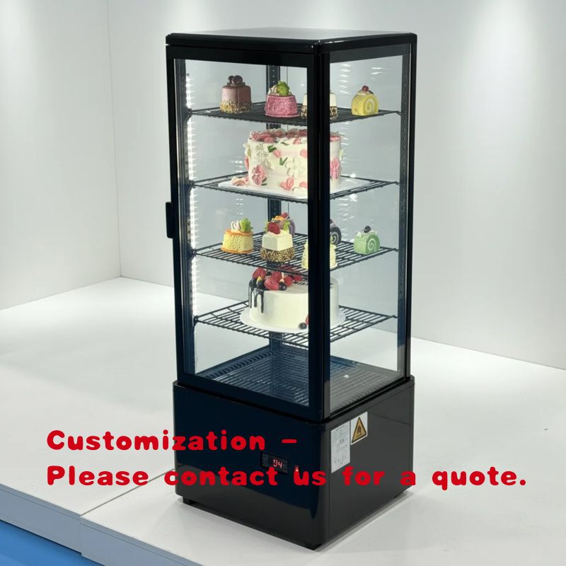 Refrigerated Display Case - custom.Upright Glass 360 ° Vitrine Réfrigérée