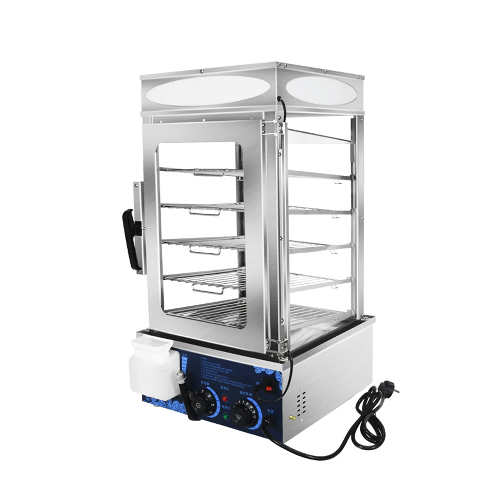 Commercial Kitchen Warmer - Vitrine chauffante électrique professionnelle en acier