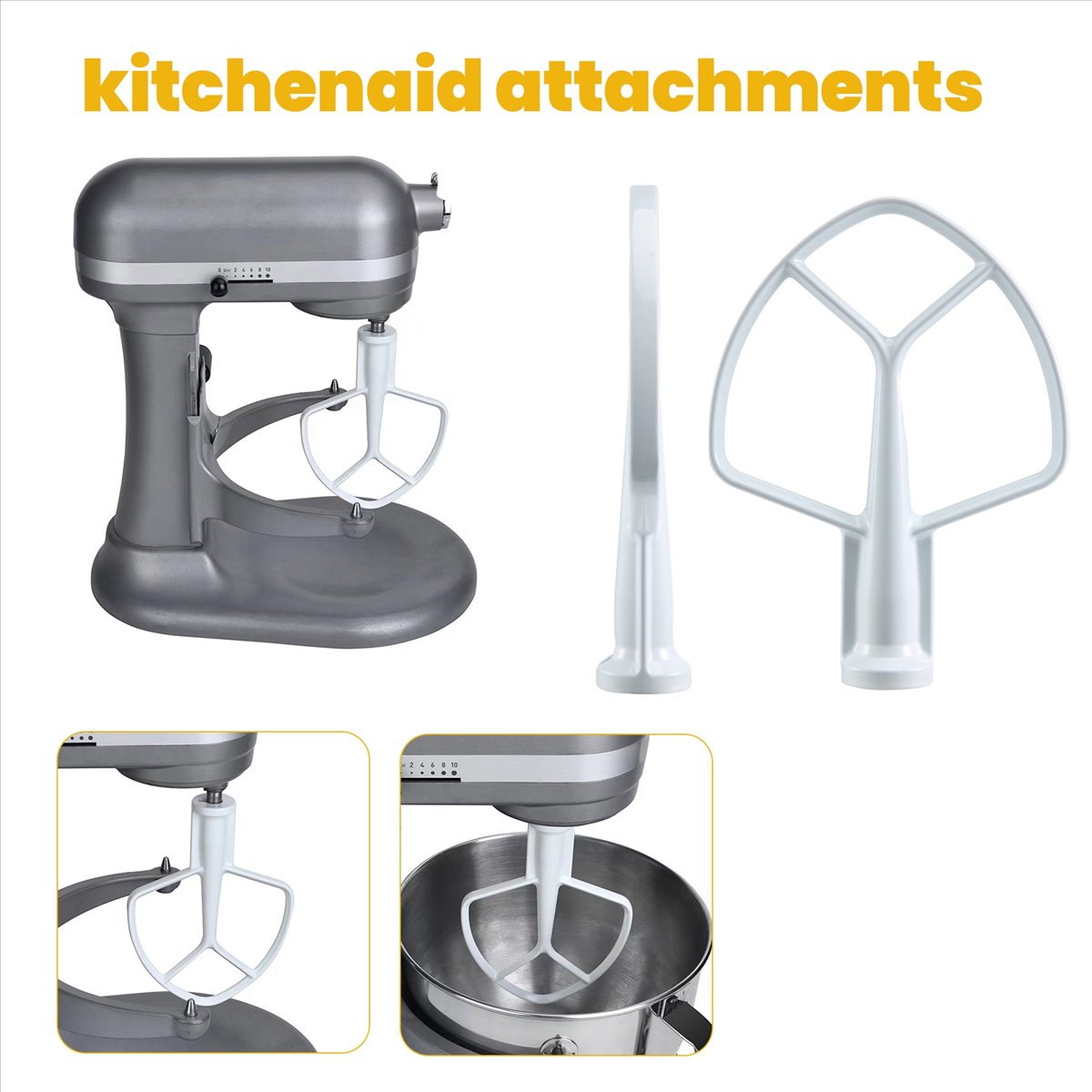 Commercial Kitchenaid - Batteur plat recouvert Doings K5AB K5SS