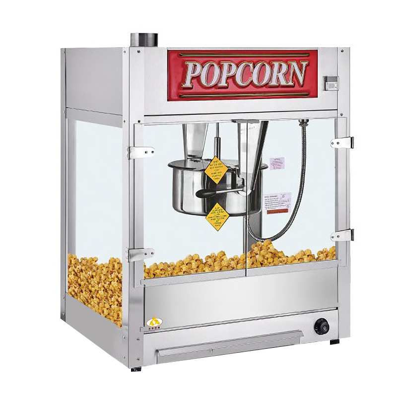Commercial Popcorn Machine - Machine à Popcorn Commerciale Automatique Électrique,