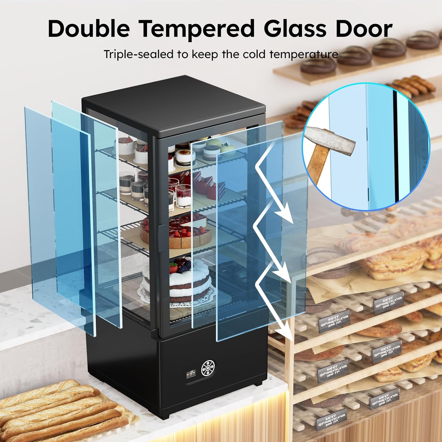 Réfrigérateur commercial à vit - Refrigerated Display Case avis et prix