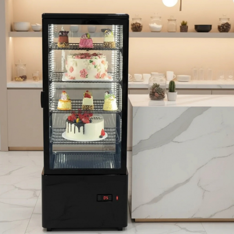 custom.Upright Glass 360 °   V - Refrigerated Display Case avis et prix