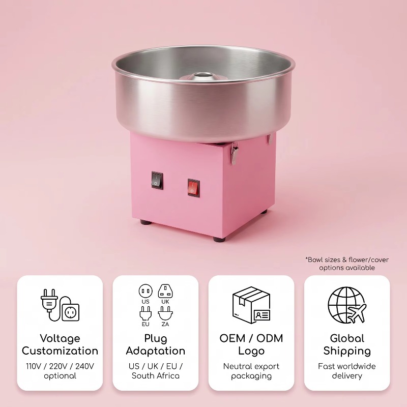 Machine à Barbe à Papa Électri - Candy Floss Machine Commercial avis et prix