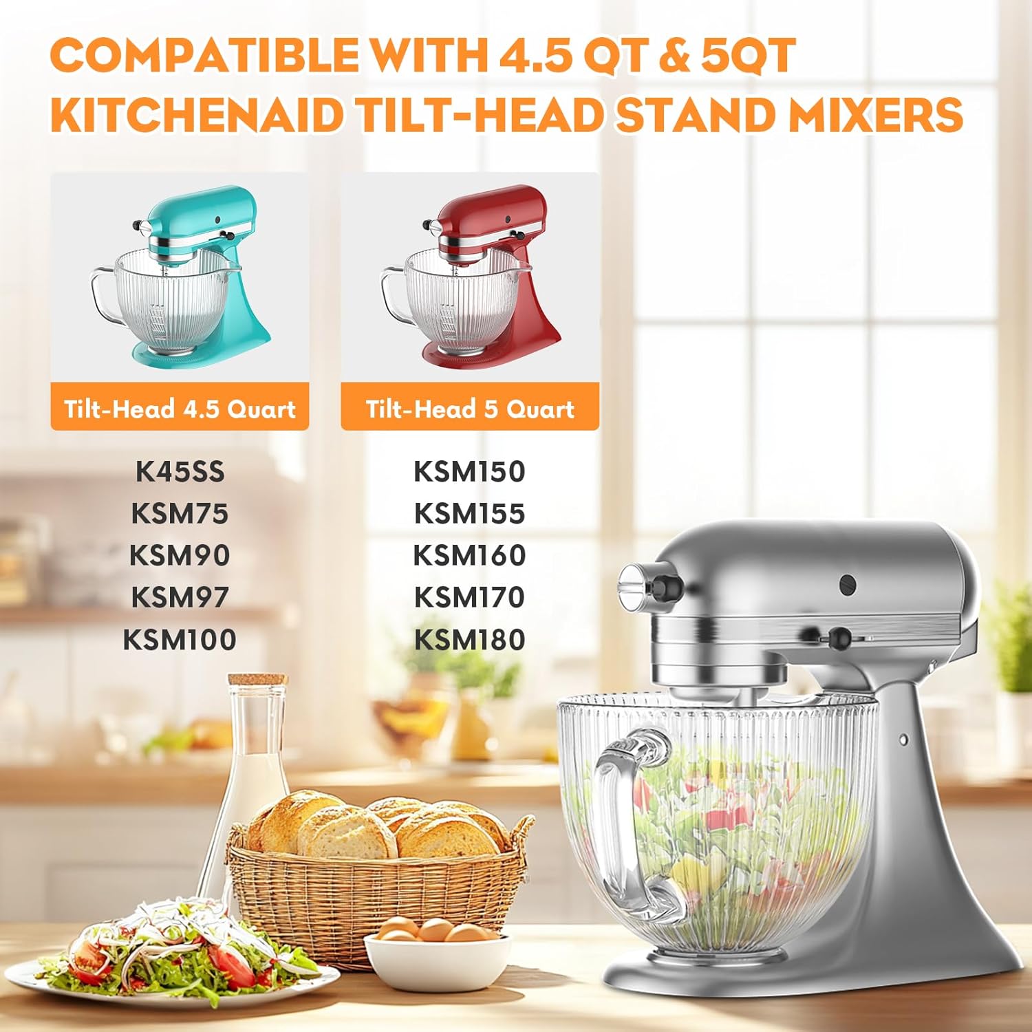 GVODE Bol en verre pour mélang - Commercial Kitchenaid avis et prix