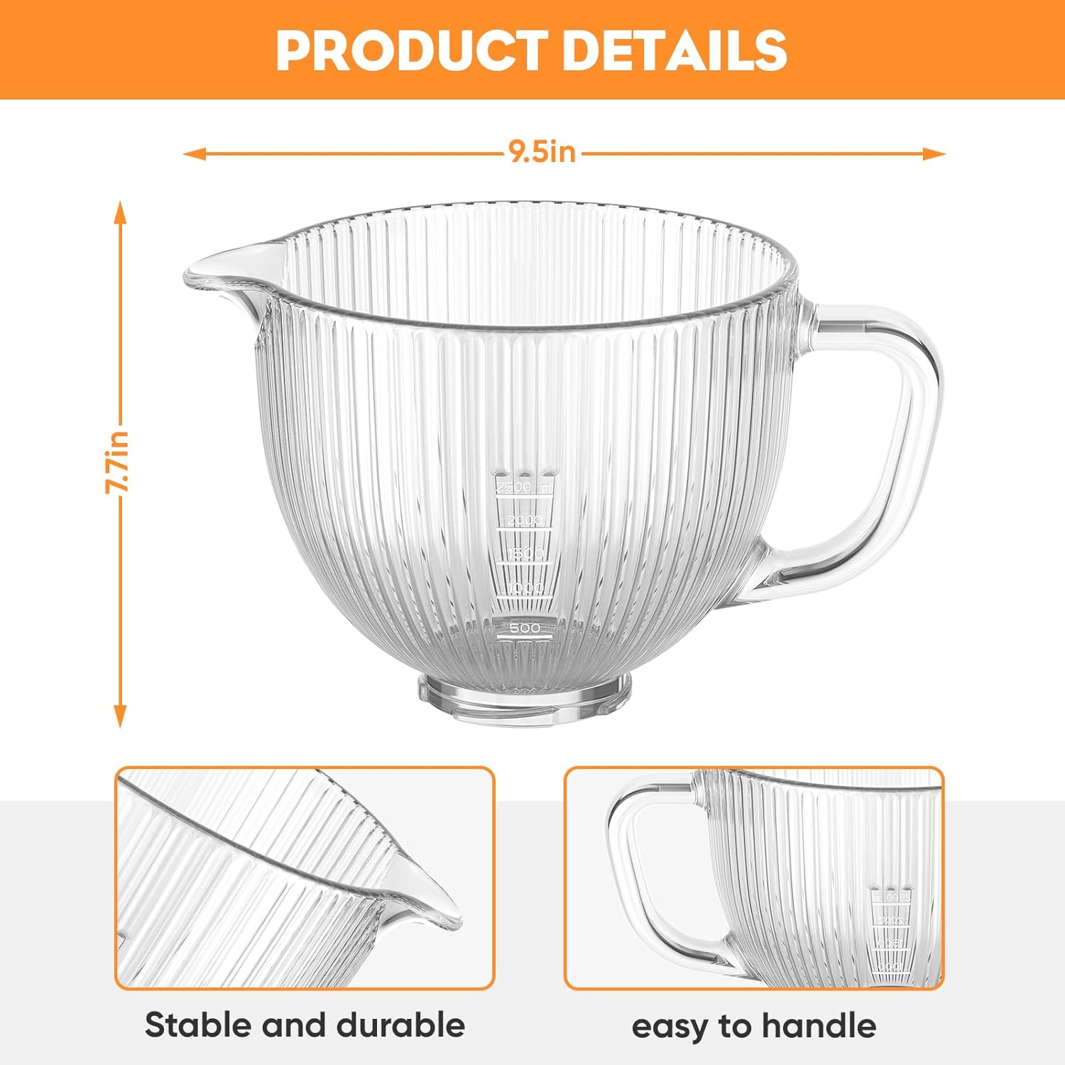 GVODE Bol en verre pour mélang - Commercial Kitchenaid avis et prix