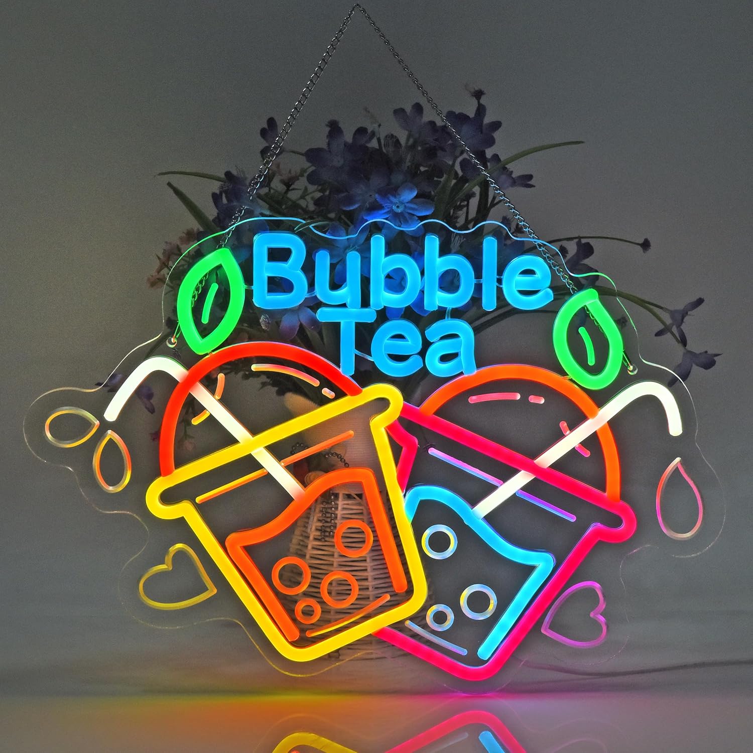Enseigne néon Bubble Tea avec  - Commercial Kitchen Light avis et prix