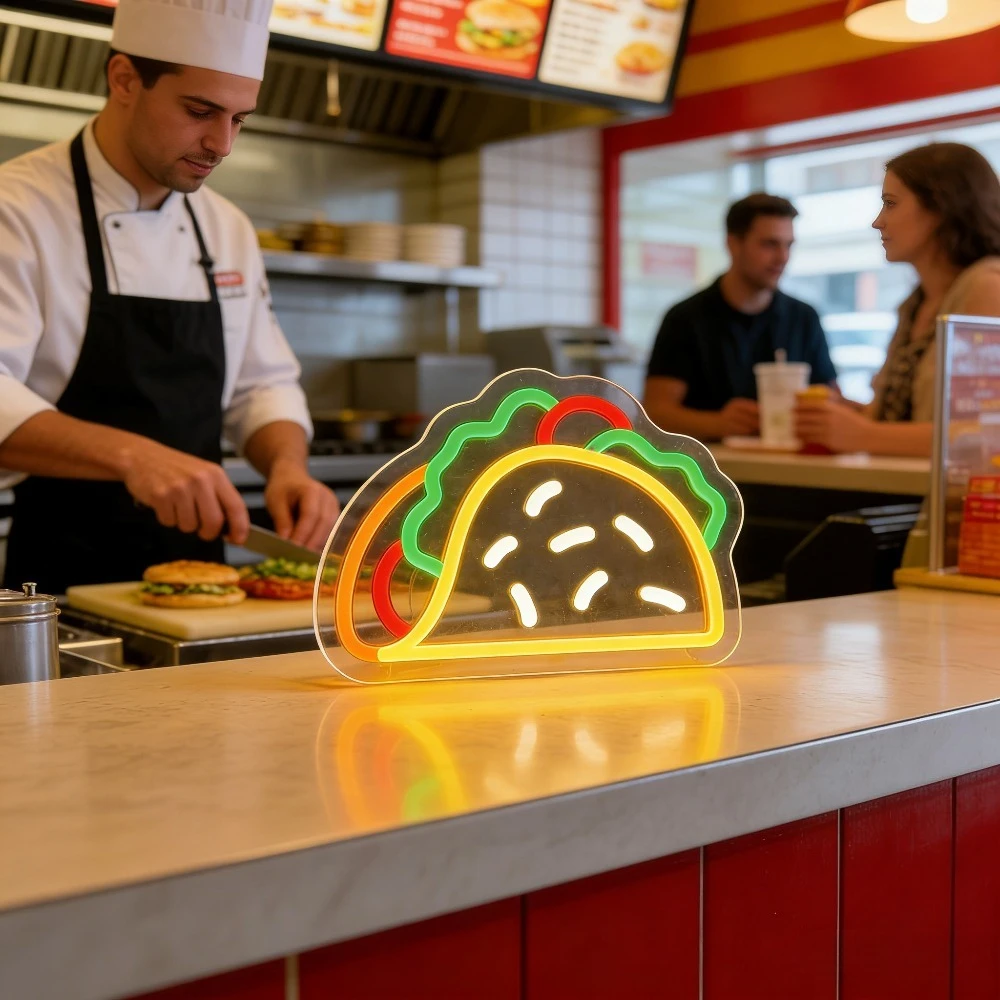Panneau lumineux LED Taco en n - Commercial Kitchen Light avis et prix