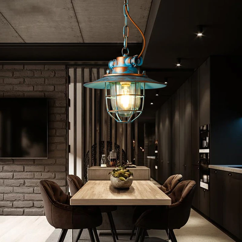 Lustre en verre Vintage Loft a - Commercial Kitchen Light avis et prix