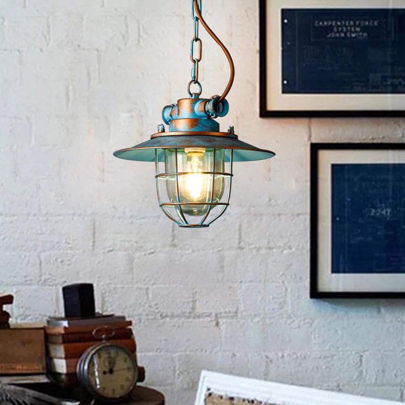 Lustre en verre Vintage Loft a - Commercial Kitchen Light avis et prix