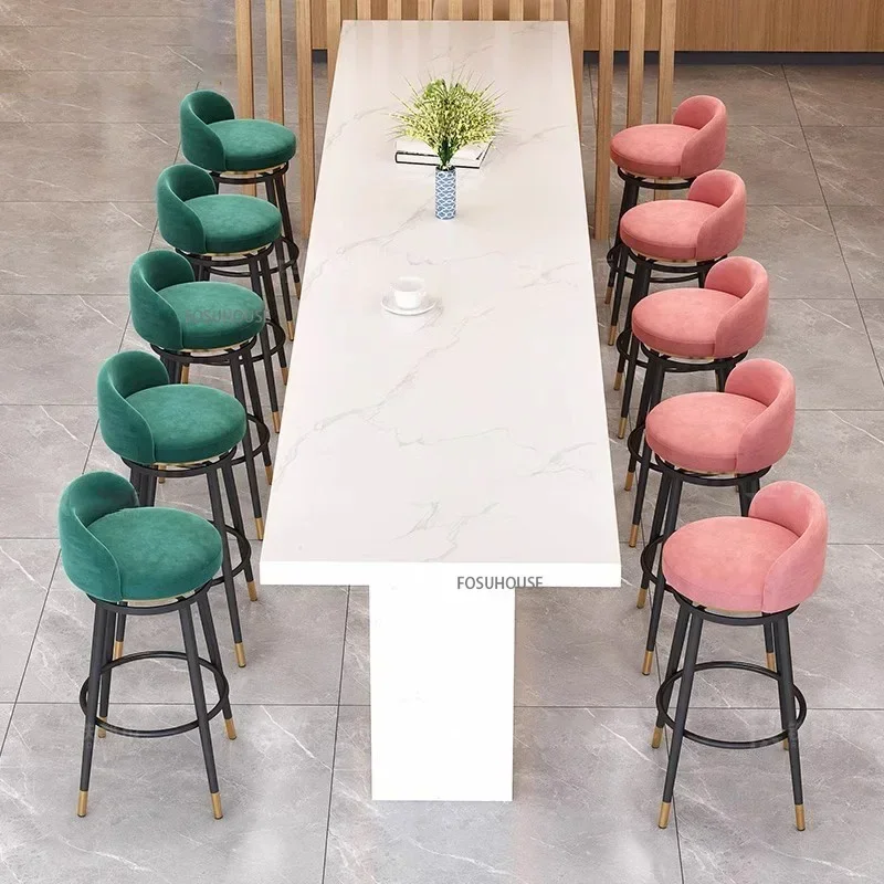 Chaise de bar en velours de lu - Commercial Kitchen Light avis et prix