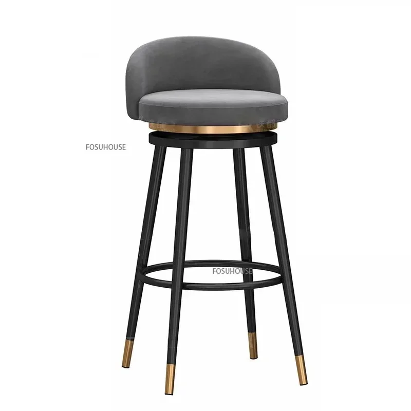 Chaise de bar en velours de lu - Commercial Kitchen Light avis et prix