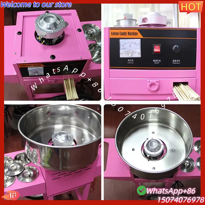Machine à Barbe à Papa Électri - Candy Floss Machine Commercial avis et prix