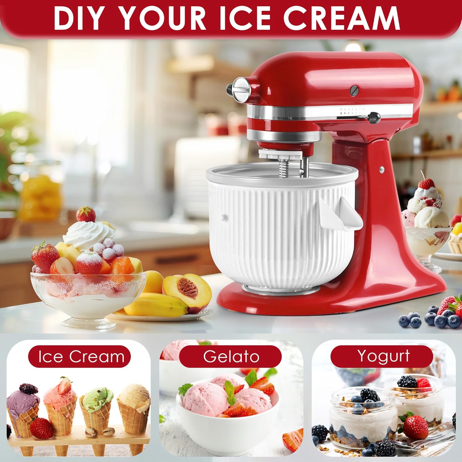 Accessoire de machine à crème  - Commercial Kitchenaid avis et prix