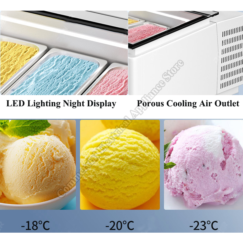 Vitrine réfrigérée pour glaces - Refrigerated Display Case avis et prix