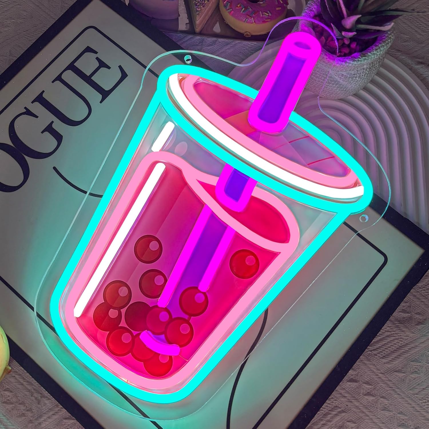 Enseigne néon Bubble Tea, lumi - Commercial Kitchen Light avis et prix